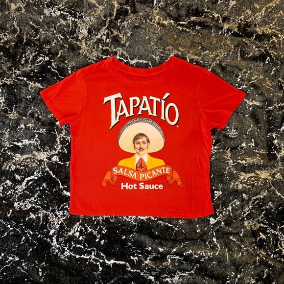 Tops - Tapatio Red Crop Top
